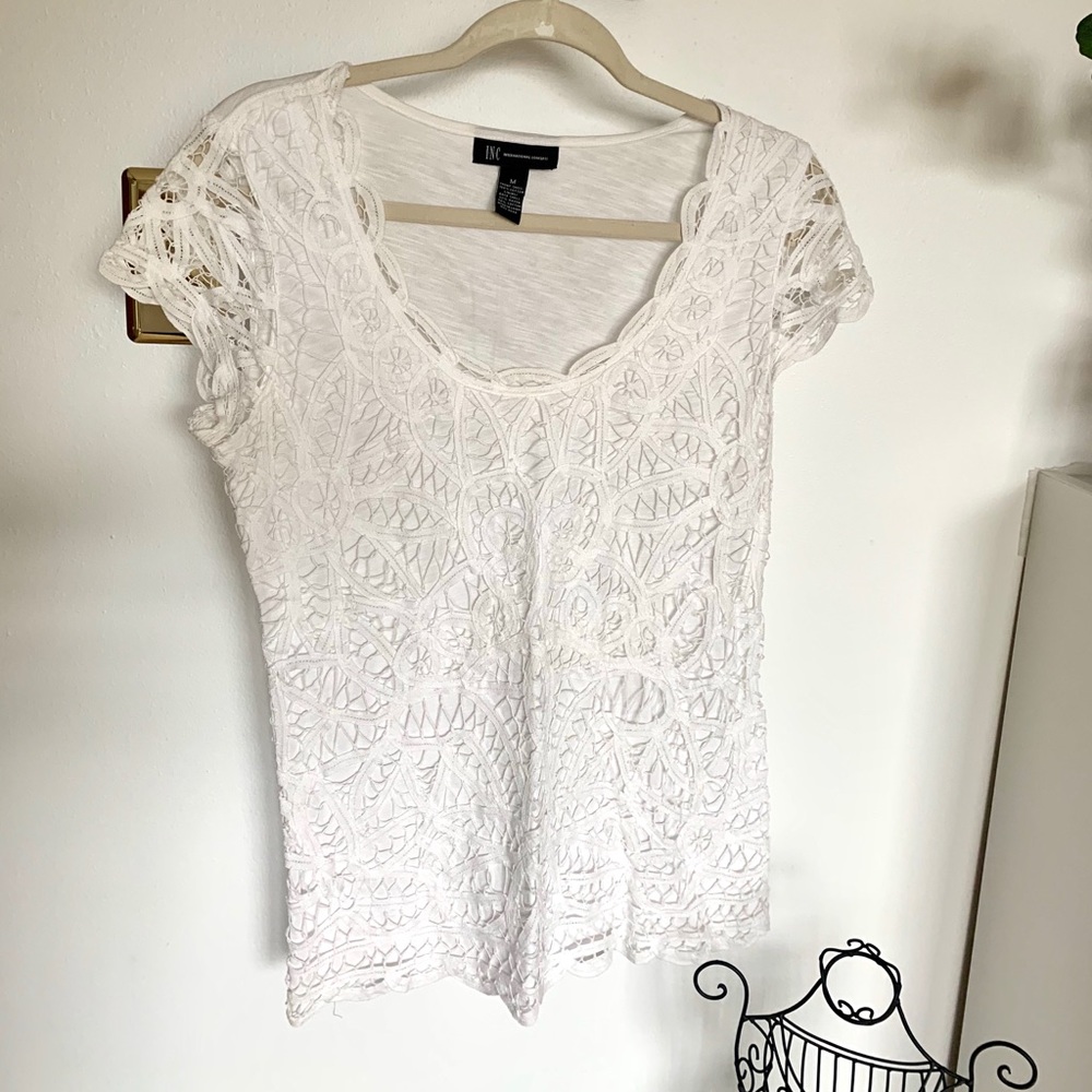 INC White Blouse